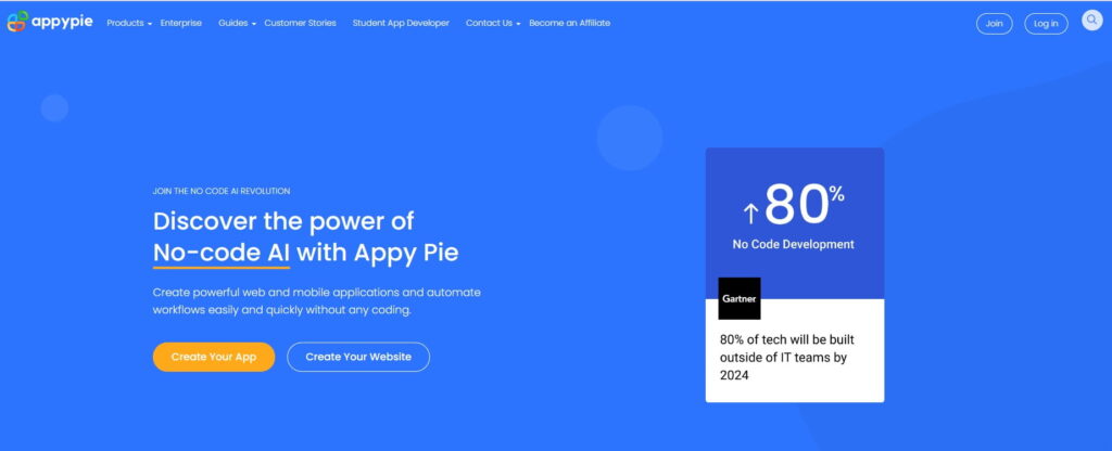 appypie ai website builder